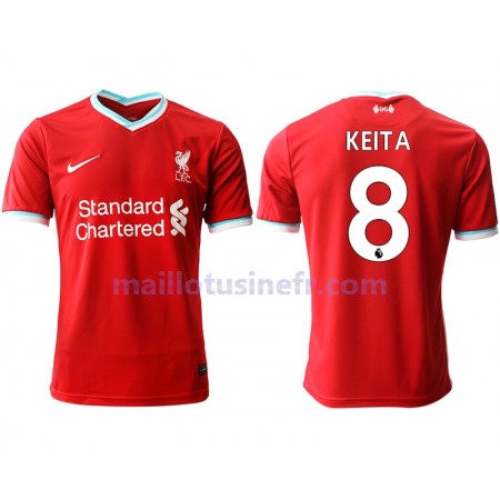 Maillot de Foot Liverpool Naby Keita 8 Domicile 2020-21